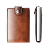 Custom Anti RFID Blocking Carteras Mens Leather Credit Card Holder Wallet