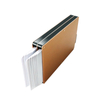Wholesale Pop Up Double Aluminum Anti-Theft Rfid Blocking Credit Card Holder wallet for Men And Women