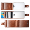 Custom Anti RFID Blocking Carteras Mens Leather Credit Card Holder Wallet