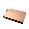Wholesale Pop Up Double Aluminum Anti-Theft Rfid Blocking Credit Card Holder wallet for Men And Women