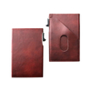 Fashional Black Color Slim Genuine Leather Wallet For Man