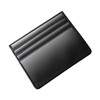 Slim Minimalist Men's Leather Wallet RFID Blocking Vegan PU Leather Wallet For Men