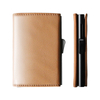 Wholesale Pop Up PU Leather Metal Wallet RFID Blocking Aluminium Credit Card Holder Wallet