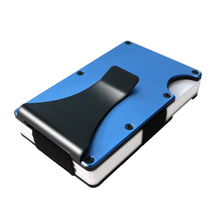 Aluminium Alloy Anti Rfid Blocking Metal Credit Card Holder