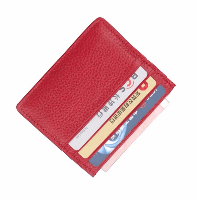 Custom Logo Personalized Slim Travel Wallet