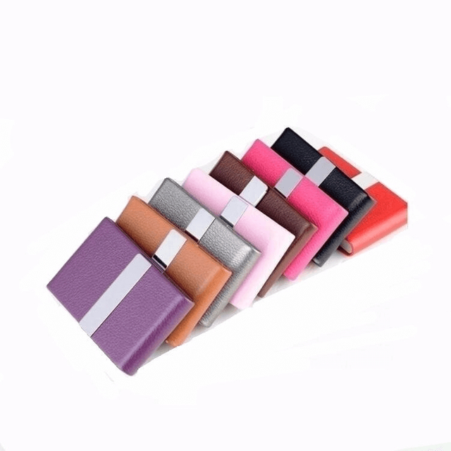 Slim Cheap Thin Minimalist RFID Blocking Business Name Card Holder