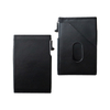 Fashional Black Color Slim Genuine Leather Wallet For Man
